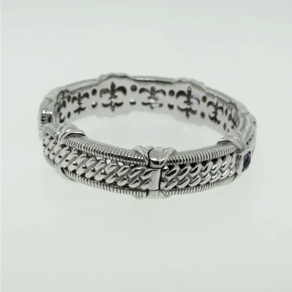 Judith Ripka 925 Silver Bracelet - Picture 2 of 15